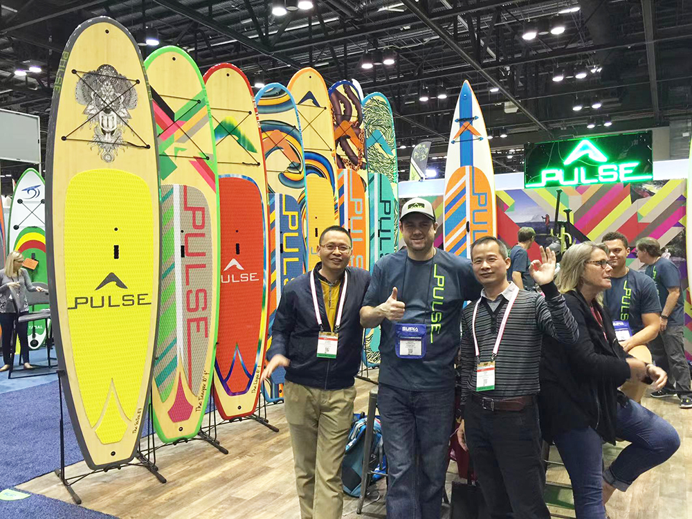 Met with our important client PULSE on Surf Expo 2016 - Company News - 1